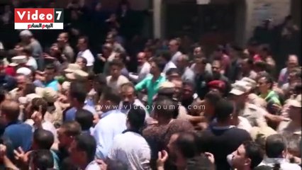 جنازة مهيبة للشهيد أحمد عادل بمسقط رأسة بالمنوفية