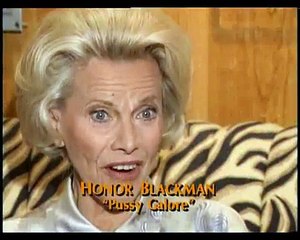 007 Goldfinger Honor Blackman Interview