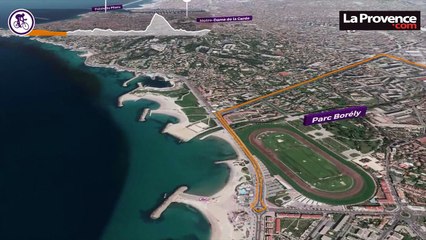Découvrez la carte animée du parcours marseillais du Tour de France