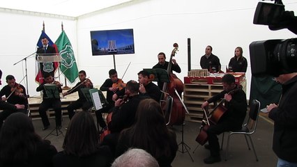 Presentación Orquesta Penitenciaria Rancagua ante Ministro de Justicia