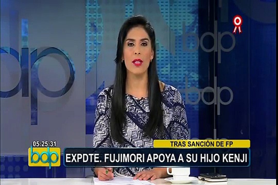 Keiko Fujimori respondió mensajes de su padre sobre suspensión de Kenji