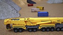 Kids Construction Cartoon : Excavator, Crane, Dump Truck | Learning Construction Vehicles