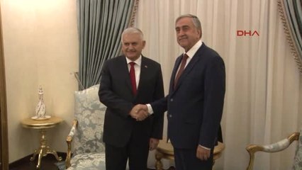 KKTC Cumhurbaşkanı Akıncı, Başbakan Binali Yıldırım'ı Kabul Etti