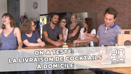 On a testé le service de livraison de cocktails à domicile