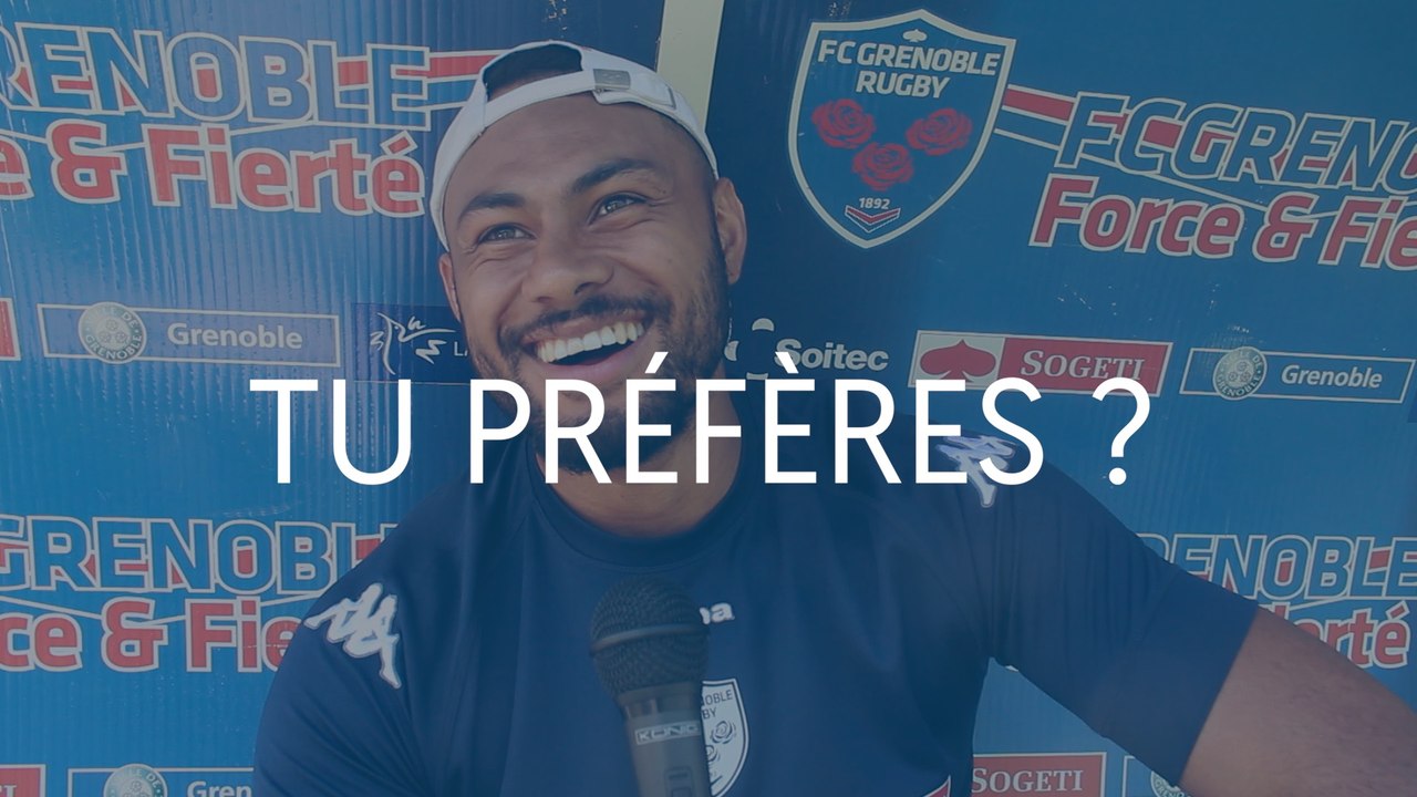 Dis, Taiso Silafai-Leaana, tu préfères... ?