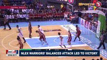 SPORTS NEWS: NLEX Warriors' balanced attack led to victory