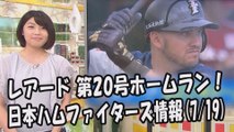 日本ハム レアード 第20号ホームラン！昨日の楽天戦 2017.7.19 日本ハムファイターズ情報 プロ野球