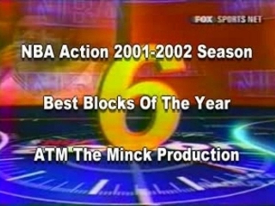 NBA Action 01-02 Blocks Of The Year