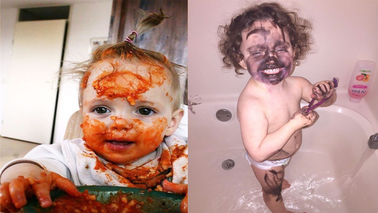 10+ Hilarious Pics That Show What Happens When You Leave Your Kids Alone