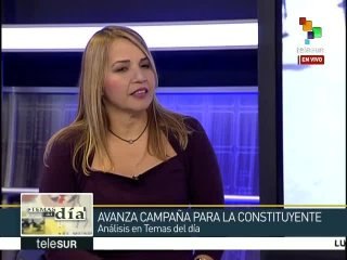 Avanza en Venezuela la campaña por la asamblea nacional constituyente