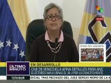Venezuela: CNE anuncia medidas adicionales de seguridad para el #30J