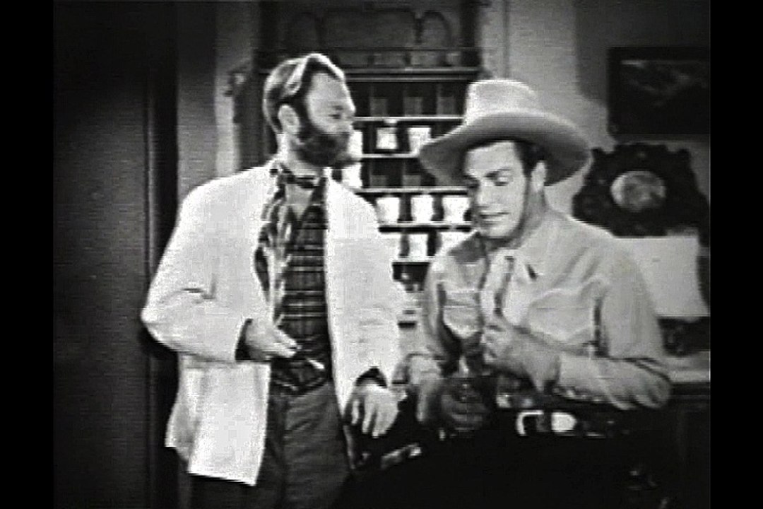 Buster Crabbe "Shadows Of Death" with Al 'Fuzzy' St.John