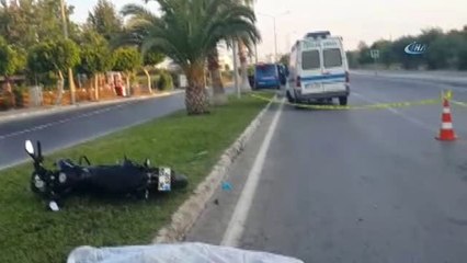 Antalya'da Motosiklet Kazası: 1 Ölü