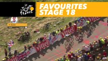 L'arrivée des favoris / The favourites finish - Étape 18 / Stage 18 - Tour de France 2017