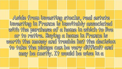 Investing and Buying in France