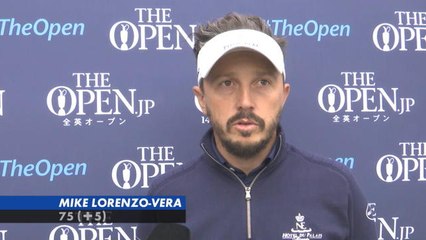 Golf - The Open - Lorenzo Vera analyse sa partie
