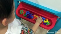 Un et un à un un à pour enfants Jardin denfants Apprendre des lettres préscolaire petit à Il les tout-petits avec Abc alphabet abc bamze