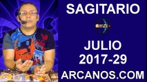 SAGITARIO JULIO 2017-16 al 22 Jul 2017-Amor Solteros Parejas Dinero Trabajo-ARCANOS.COM