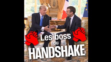Macron et Trump: les boss du handshake