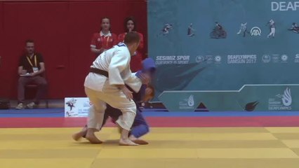 2017 Işitme Engelliler Olimpiyatları - Judocu Erkan Esenboğa, Altın Madalya Kazandı