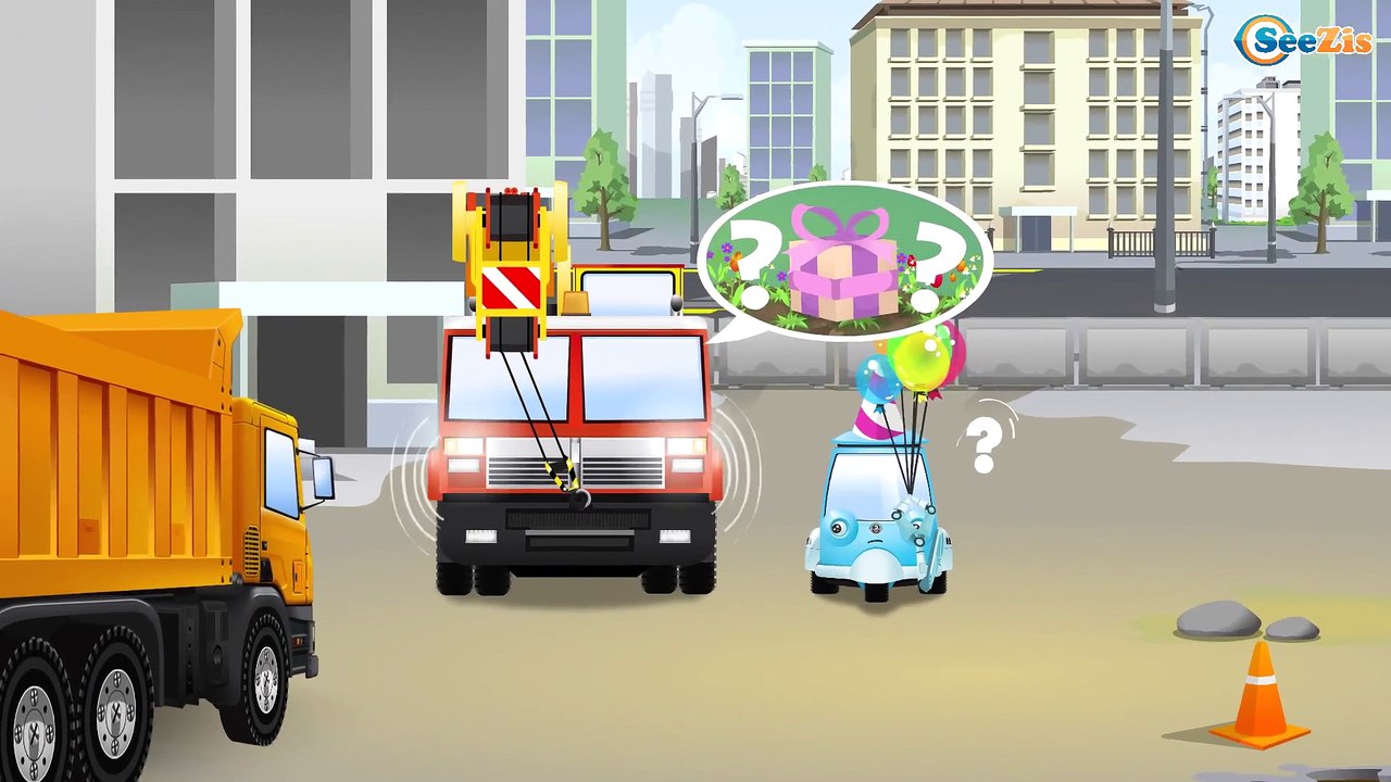 New Cement Mixer Truck - Car Construction for Kids - Real Trucks For Children