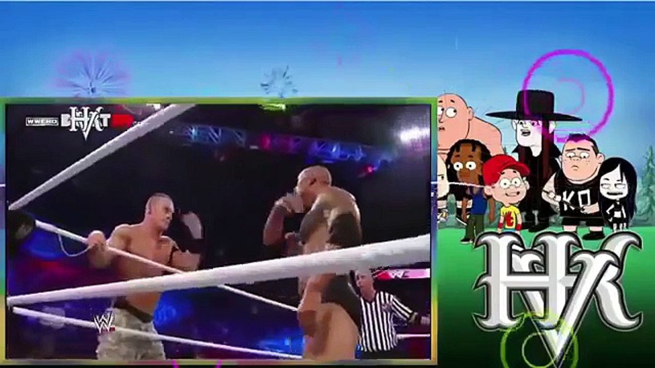 The Rock and John Cena vs The Miz and R Truth Survivor Series 2011 WWE