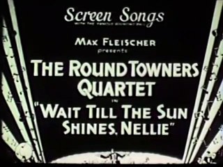 wait till the sun shines nellie