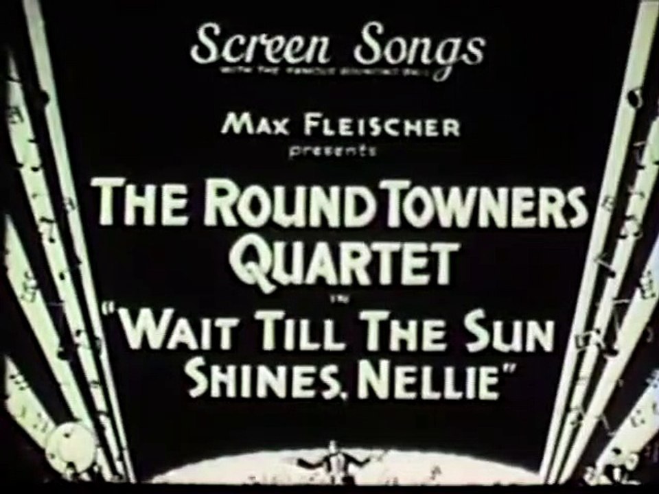 wait till the sun shines nellie