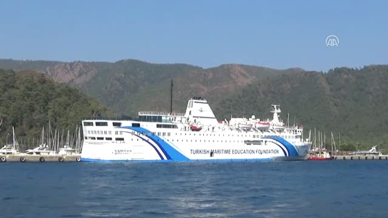 T/s Samsun" Adlı Staj ve Eğitim Gemisi, Marmaris'te