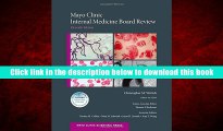 Popular Book  Mayo Clinic Internal Medicine Board Review (Mayo Clinic Scientific Press)  For Free