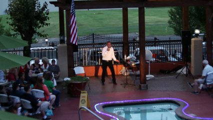 Colin Paul sings 'Return to Sender' Days Inn Pool Party 2016