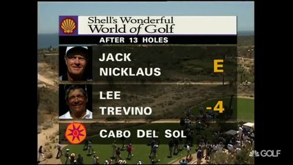 Jack Nicklaus & Lee Trevino ~ At Cabo Del Sol (2/2)
