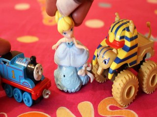 PRINCESS CINDERELLA & THOMAS FINALLY BECOME FRIENDS  SPHINX TRUCK BOSS BABY DISNEY Toys BABY Videos , THOMAS AND FRIENDS