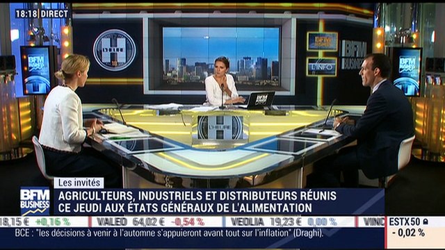 Les agriculteurs, industriels et distributeurs réunis ce jeudi aux États généraux de l'alimentation - 20/07