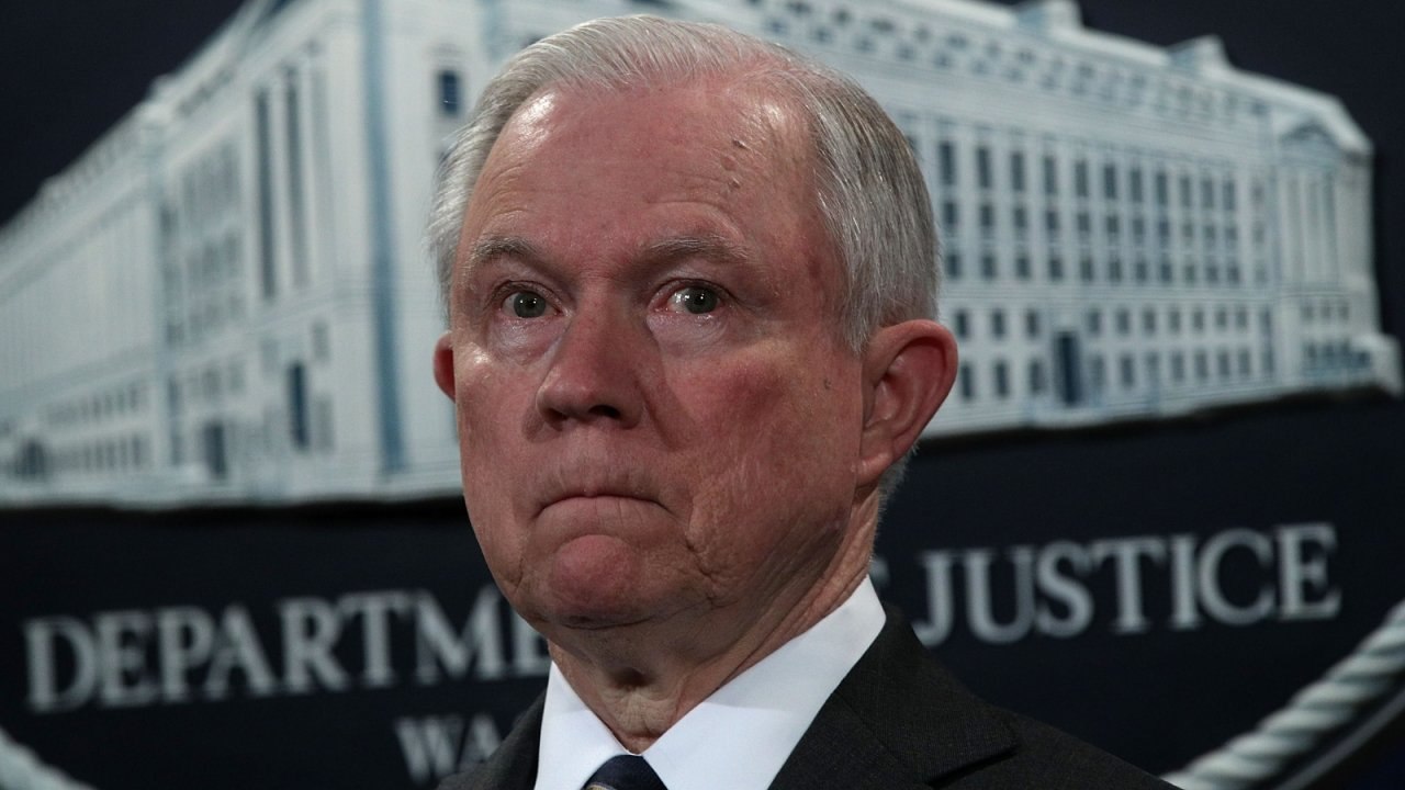 Jeff Sessions brushes off Trump's comments