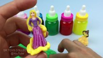 Bebé botellas Cenicienta arcilla Leche princesa Limo sorpresa juguete Disney rapunzel ariel tiana