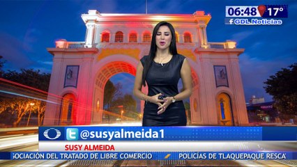 Susana Almeida Pronostico del Tiempo 20 de Julio de 2017