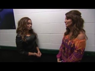 Reby Sky Has Private Words With Dixie Carter