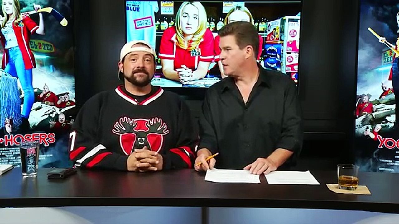 KEVIN SMITH READS YOGA HOSERS REVIEWS WITH RALPH GARMAN: HOLLYWOOD BABBLE ON