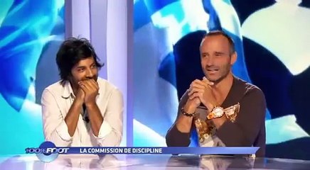 La commission de discipline Julien Cazarre face à Robert Pires