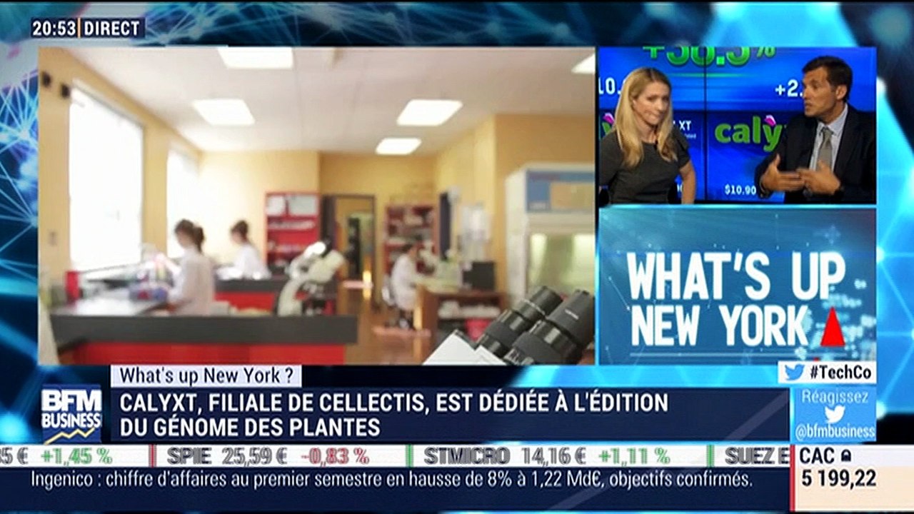 What's up New York: Calyxt fait ses premiers pas au Nasdaq - 20/07