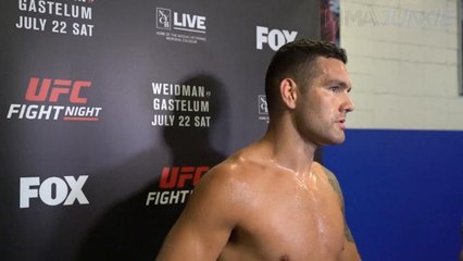 Chris Weidman initially wanted rematch with Gegard Mousasi, but now he's over it