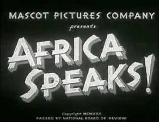 Africa Speaks 1930