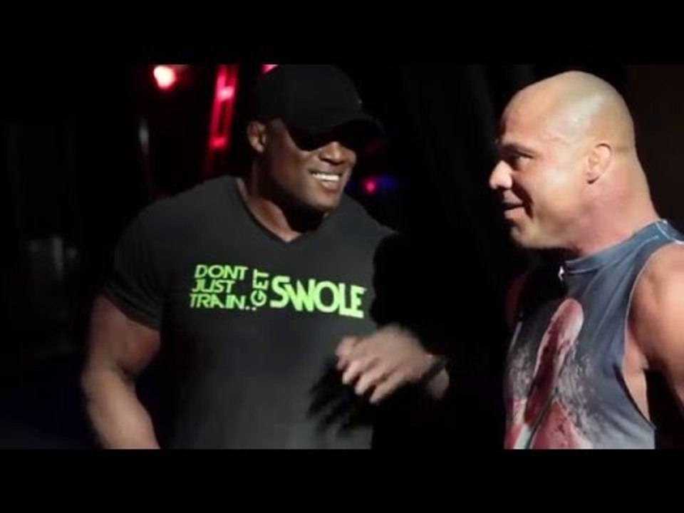 Lashley Interrupts Kurt Angle Interview