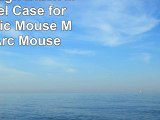 Rough Enough Black Mouse Travel Case for Apple Magic Mouse Microsoft Arc Mouse