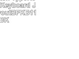 ScissorSwitch TypeKeys Gaming Keyboard Japanese layoutBFKB113PBK
