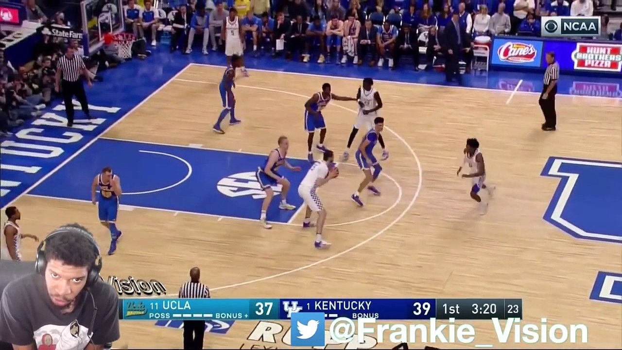 LONZO BALL SHUTS UP KENTUCKY!! DEAARON FOX vs LONZO BALL HIGHLIGHTS REACTION