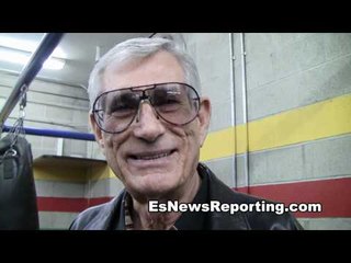 PROMOTER KEN THOMPSON LOVES BOXING