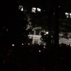 Polish Protesters Demand a Veto on Changes to Judiciary Branch Outside Parliament