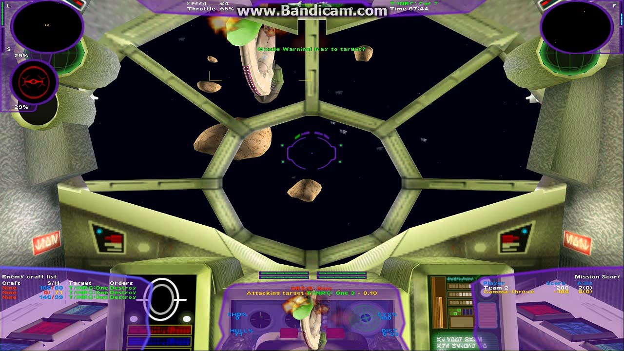 Skirmish: TIE RGI vs 3x Droid Bombers (Star Wars: X-Wing Alliance)